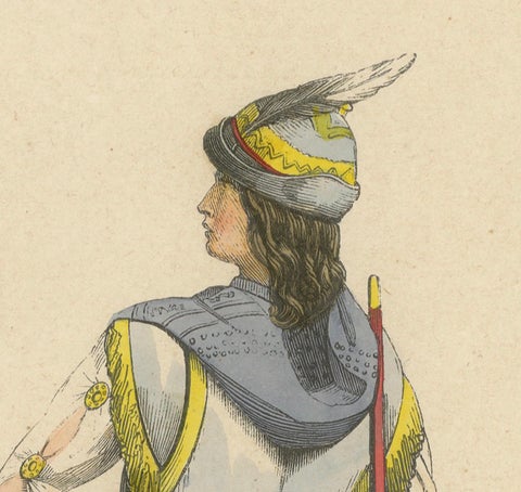 The Italian Archer: A Study in Renaissance Military Fashion, 1847, close-up 3