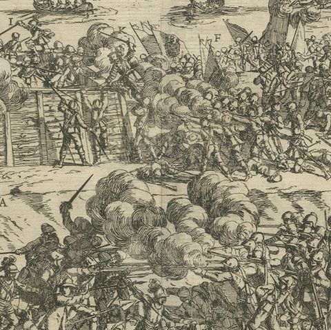 Siege and Struggle: The Kauwensteinse Dike in the Eighty Years' War, 1647, close-up 4