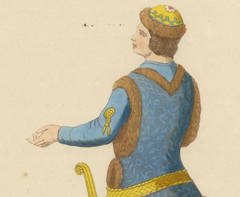Medieval Knight: Heraldry and Valor in 15th Century Garb, 1847, close-up 2