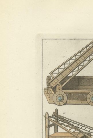 Hand-Colored Engravings of Chinese Military Equipment, Circa 1815, view 3