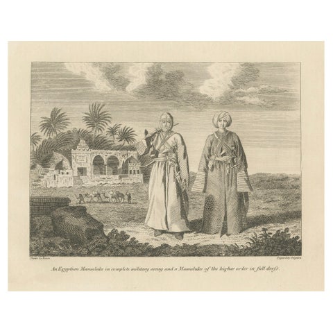 Mamluk Elegance: Military and Ceremonial Attire in Egypt, 1801