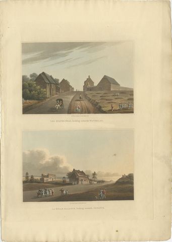 Napoleon’s Battlefields: Views of Les Quatre Bras and La Belle Alliance, 1815, view 2