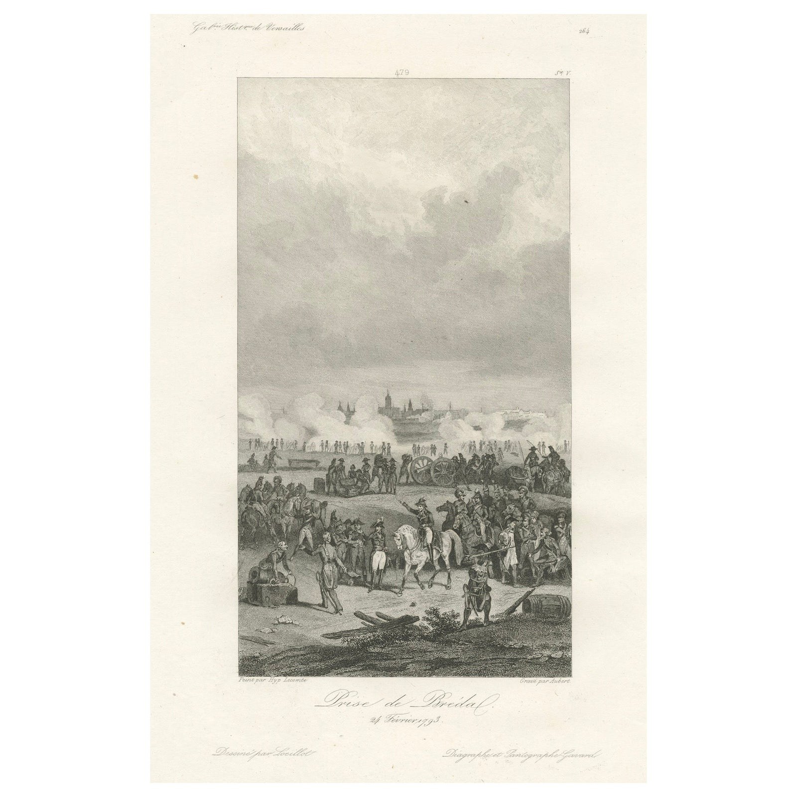 Triumph of Revolution: The Capture of Breda, 1795, An Engraved Masterpiece