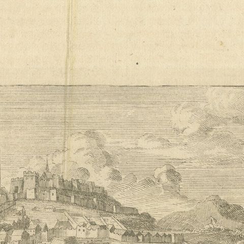 Siege of Alburquerque near Elvas, War of Spanish Succession Engraving, c.1710, close-up 3