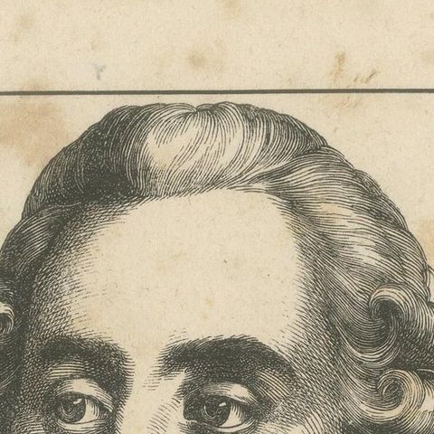 Ferdinand, Duke of Brunswick, German Military Portrait Engraving, c.1800, close-up 3