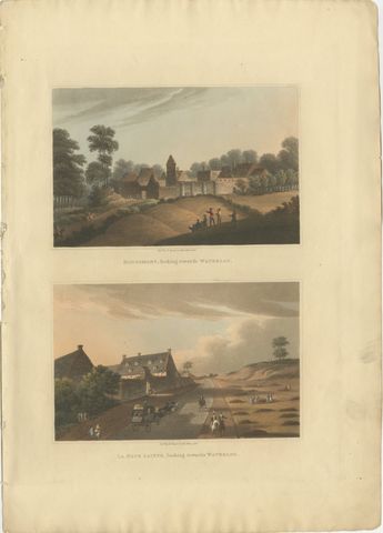 Napoleon’s Last Stand: Views of Hougoumont and La Haye Sainte After Waterloo, view 2