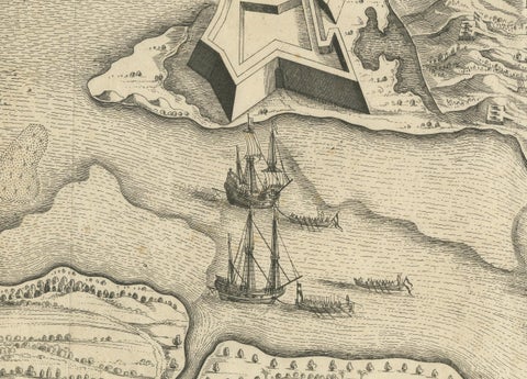 Dutch Conquest of Rio Grande, Brazil (1633) Under Prince Frederick Hendrick, close-up 3