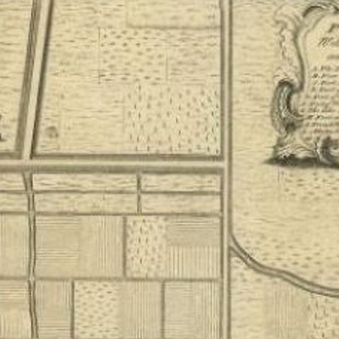 Plan of Hulst with its Forts and Outworks, Holland, War of Spanish Succession, close-up 1