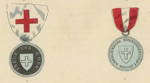 Free Cities and Swiss Confederation Medals, Plate LXXXV, Wahlen, 1844, close-up 3