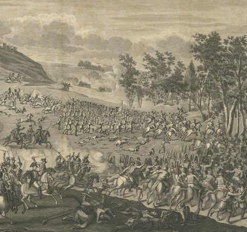 Antique Print of the Battle of Borodino by Le Beau, 'circa 1820', view 4