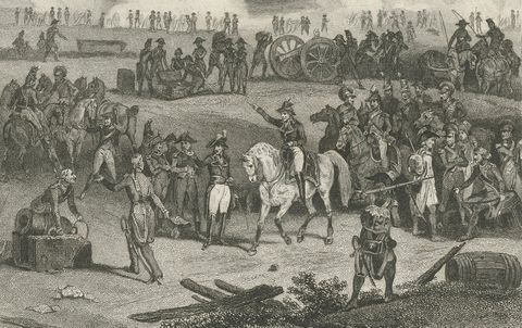Triumph of Revolution: The Capture of Breda, 1795, An Engraved Masterpiece, close-up 2