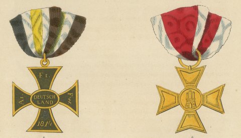 Free Cities and Swiss Confederation Medals, Plate LXXXV, Wahlen, 1844, close-up 2