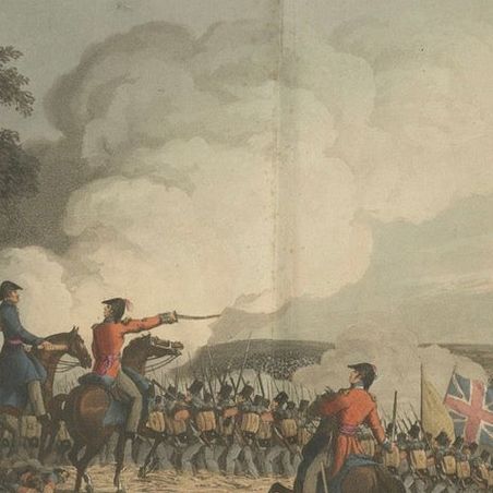 The Battle of Waterloo: The British Repel Napoleon’s Final Attack, June 18, 1815, close-up 3