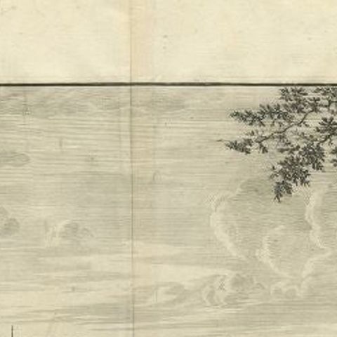 Antique Print of the Siege of Grave, 1730, close-up 1