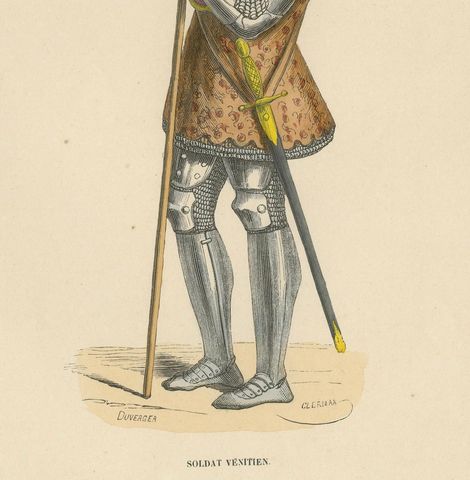 Standard-Bearer of Venice: Military Splendor of the Renaissance, 1847, close-up 2
