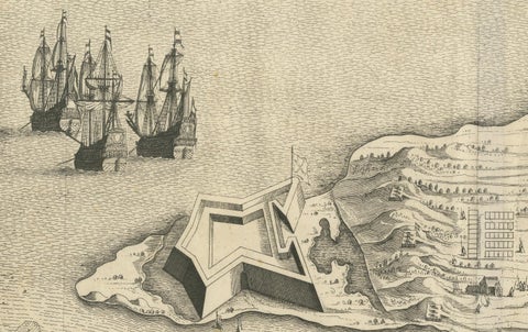 Dutch Conquest of Rio Grande, Brazil (1633) Under Prince Frederick Hendrick, close-up 2