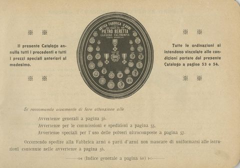 Antique Brochure Weapon Catalogue for Pietro Beretta, Published in 1906, view 5