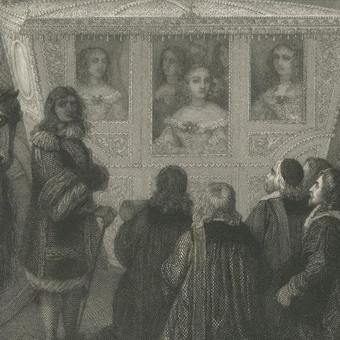 Entry of Louis XIV and Maria Theresa into Douai, 1667, In the War of Devolution, close-up 4
