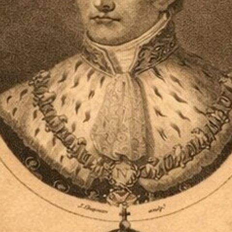 Napoleon I Portrait, Emperor of France, Stipple Engraving c.1815, close-up 4