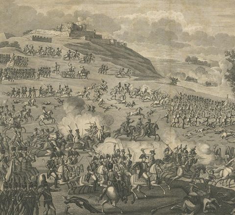 Antique Print of the Battle of Borodino by Le Beau, 'circa 1820', view 3