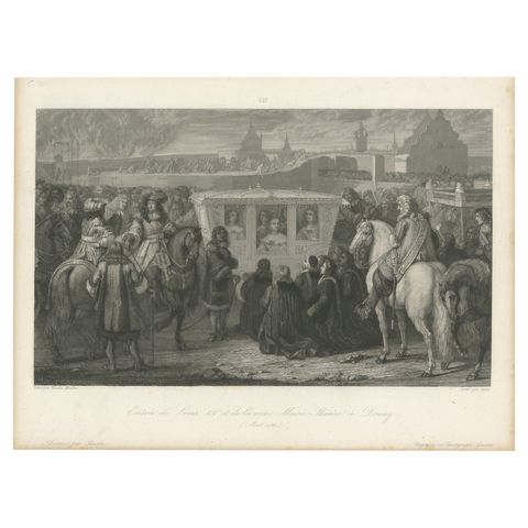 Entry of Louis XIV and Maria Theresa into Douai, 1667, In the War of Devolution