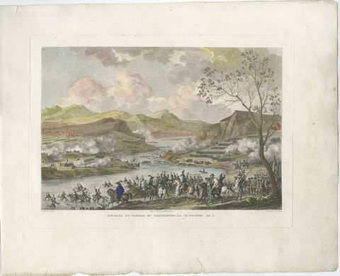 Battle of the Tagliamento 1797, Napoleonic Wars River Crossing Scene, 1808