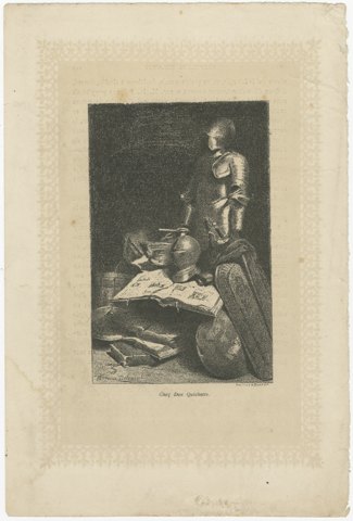 Chez Don Quichotte, Armor Still Life after Hippolyte Delanoy, circa 1880, view 2