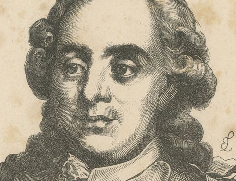 Ferdinand, Duke of Brunswick, German Military Portrait Engraving, c.1800, close-up 1