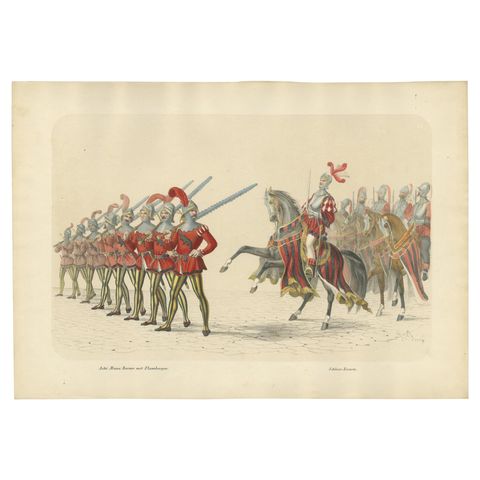 Bernese Elite, The Flamberge Guards and Grand Cavalcade, 1855