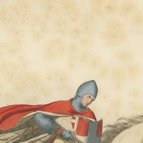 Antique Print of a Military Costume by Bonnard, 1860, close-up 1