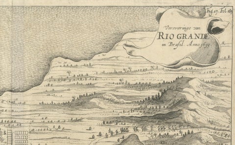 Dutch Conquest of Rio Grande, Brazil (1633) Under Prince Frederick Hendrick, close-up 1
