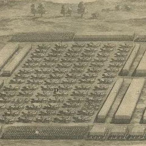 Antique Roman Battle Print of the Seventh Legion by Duncan, ca.1753, close-up 2