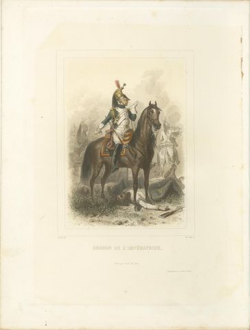 Napoleonic Battle Cavalry, Mameluke, Chasseur, and Empress Dragoon, 1859, view 3
