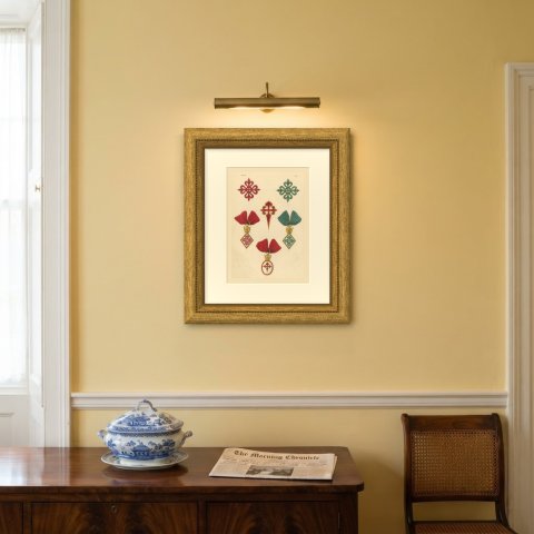 Orders of Spain, Santiago, Calatrava and Alcántara, Plate XXIV, 1844, shown framed on a wall