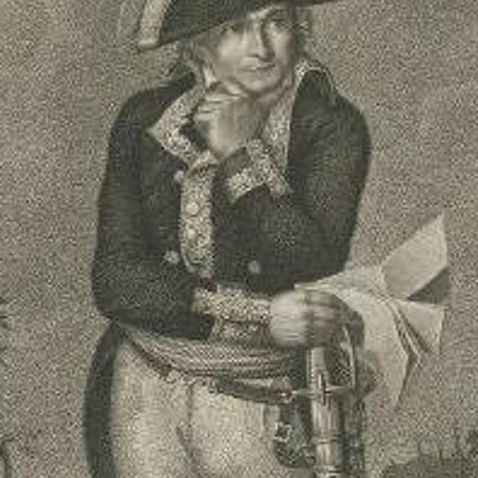 Antique Portrait of General Pichegru by Lefevre, circa 1800, close-up 1