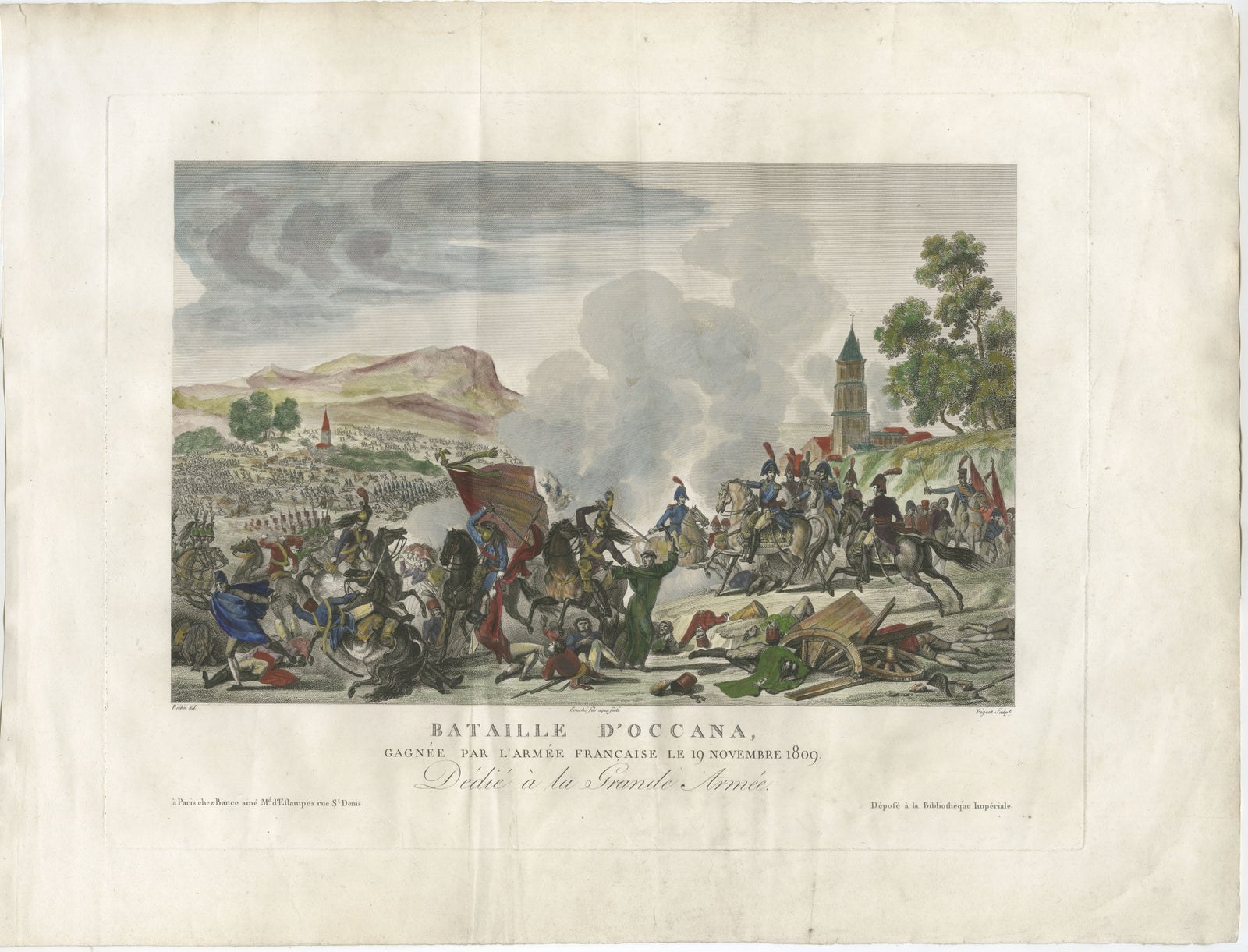 Battle of Ocana 1809, Napoleonic Wars Grand Armée Scene