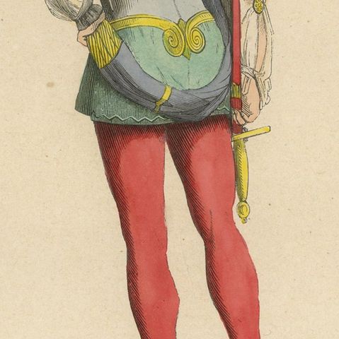 The Italian Archer: A Study in Renaissance Military Fashion, 1847, close-up 6