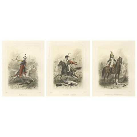 Napoleonic Battle Cavalry, Mameluke, Chasseur, and Empress Dragoon, 1859