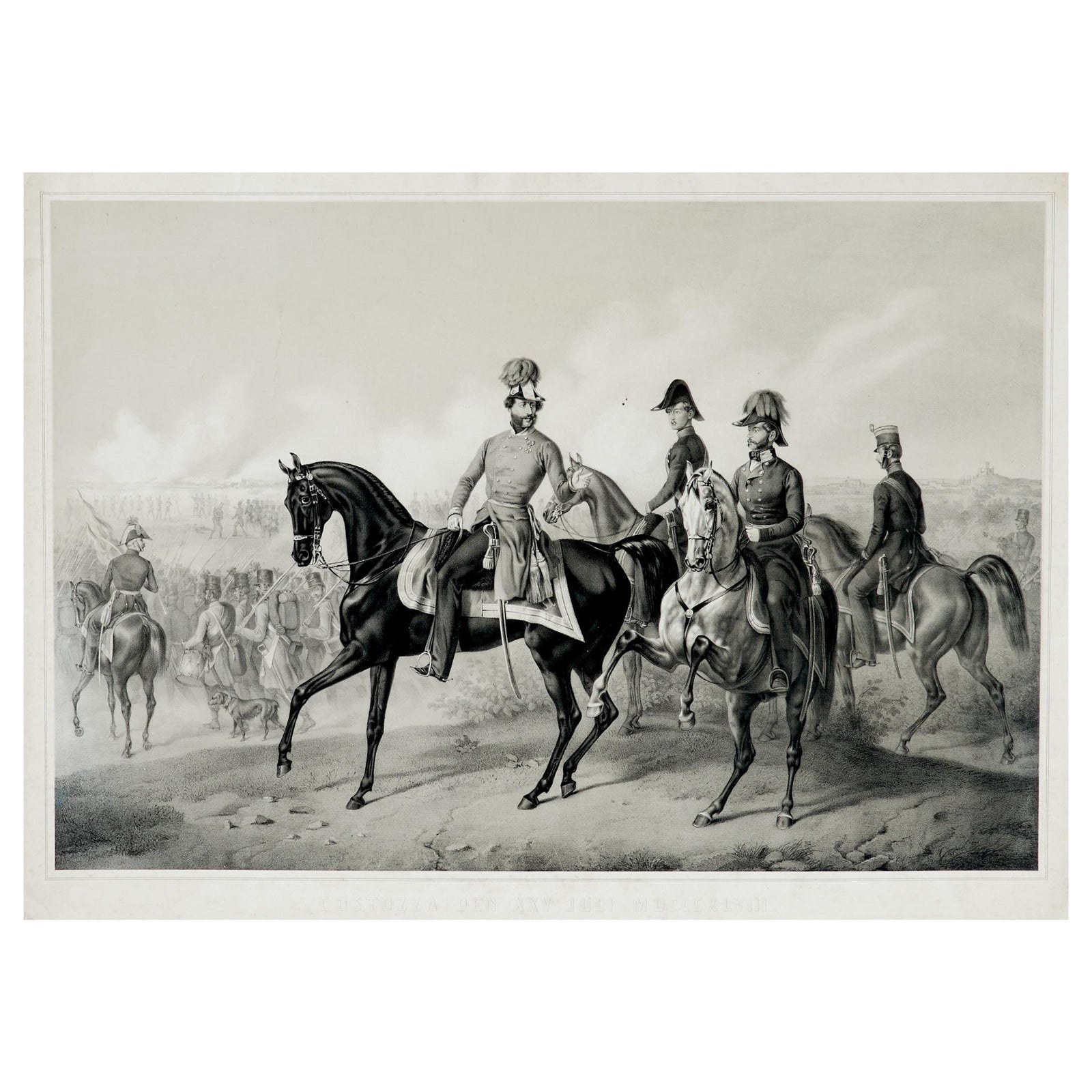 The Battle of Custoza, July 25, 1848: Commanding Officers Lead the Charge, 1850