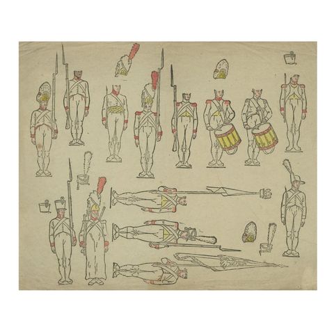 French Revolutionary Infantry, Uniforms, Drummers and Standards, c.1795