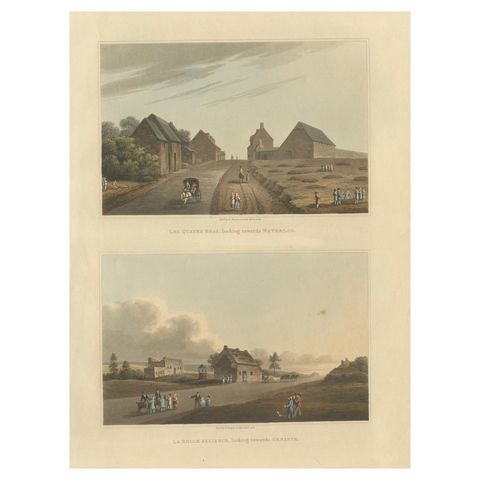 Napoleon’s Battlefields: Views of Les Quatre Bras and La Belle Alliance, 1815