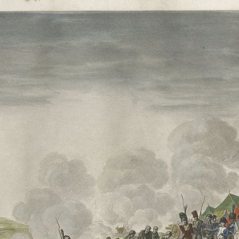 Bombardment of Madrid 1808, Napoleonic Wars Grand Armée Scene, close-up 3