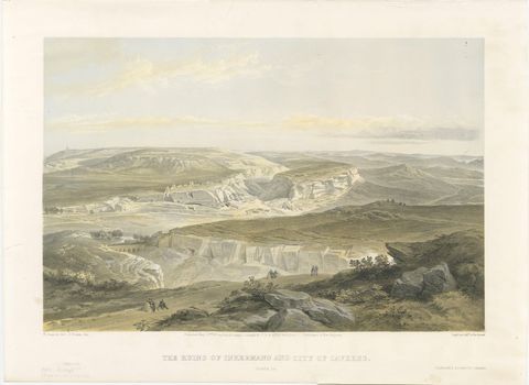 Crimean War Lithograph Collection: Eight Views of Sevastopol Surroundings, 1855, view 8