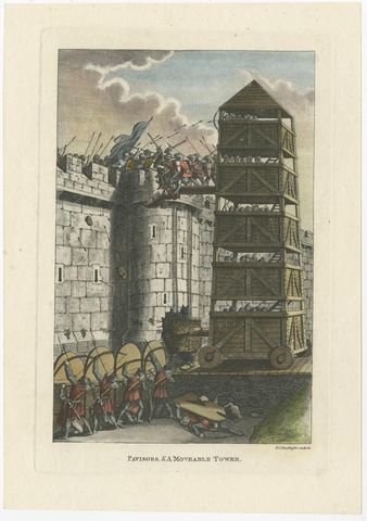 Set of 2 Antique Military Prints by Grose '1812', view 3