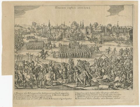 Capture of Tournai by Parma's Forces, 1581: Siege and Conquest of the City, view 2