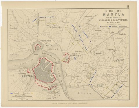 Set of 8 Battle Plans, Rivoli, Arcole, Mantua, Marengo, Hohenlinden, 1852, view 3