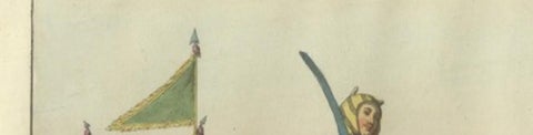 Chinese Infantry and Cavalry, Military Costumes, Ferrario, Florence, 1815, view 3