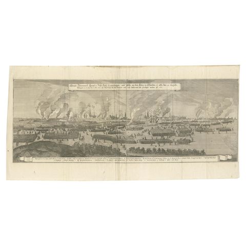 1658 Siege of Copenhagen by Swedish Forces: A Panoramic Perspective